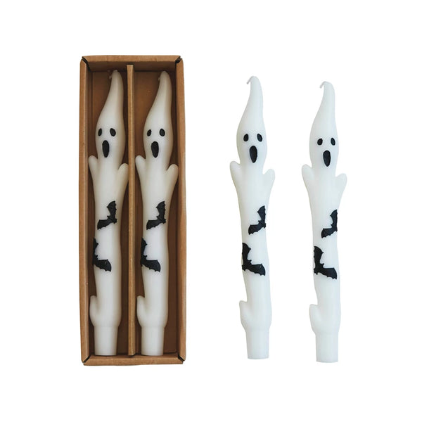 Ghost Taper Candles