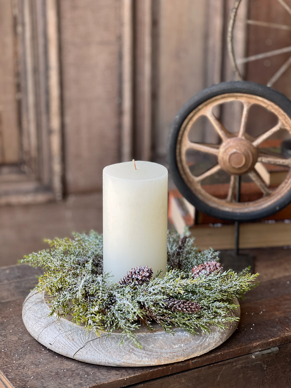 Prickly Pine Candle Ring