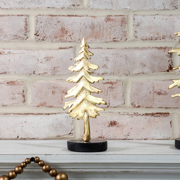 Gold and Marble Tree, Two Sizes