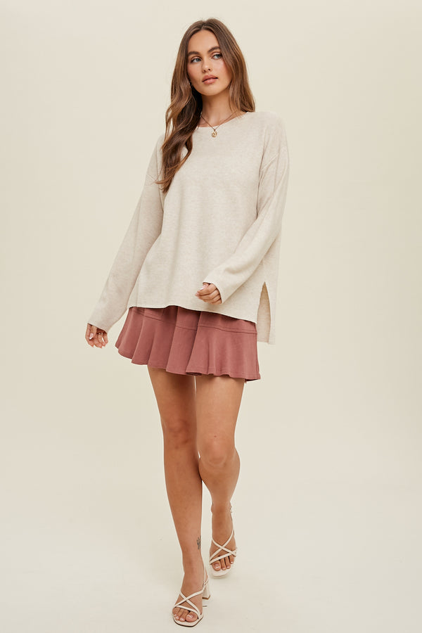 Jo Drop Shoulder Sweater