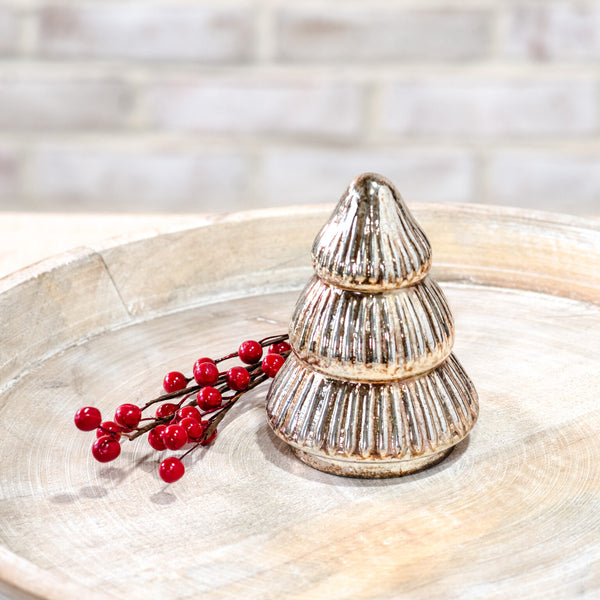 Gold Glass Tree, Two Sizes