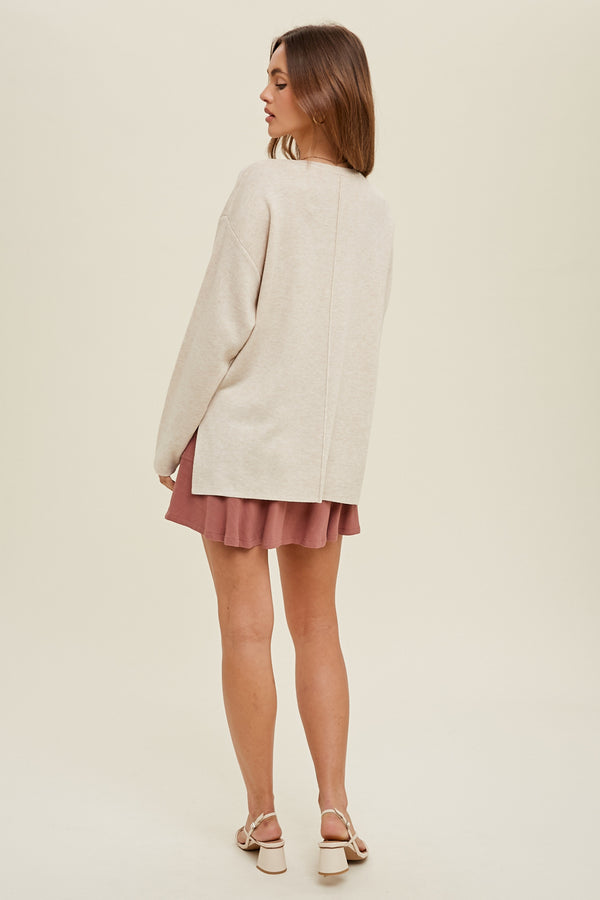 Jo Drop Shoulder Sweater