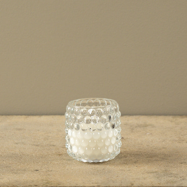 Hobnail Flameless Candle