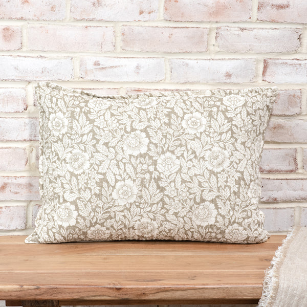 Soft Garden Lumbar Pillow