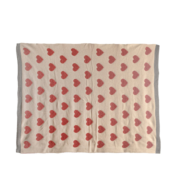 Heart Baby Blanket