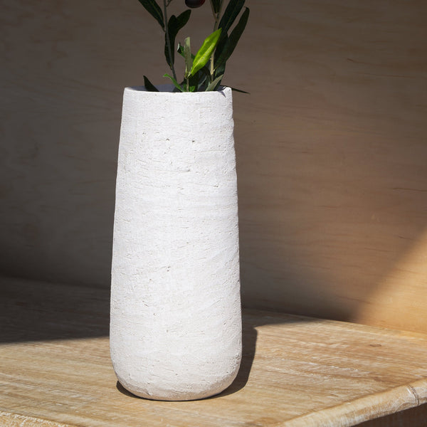 White Chalk Vase