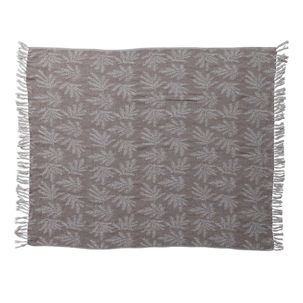 Woodland Leaf Throw