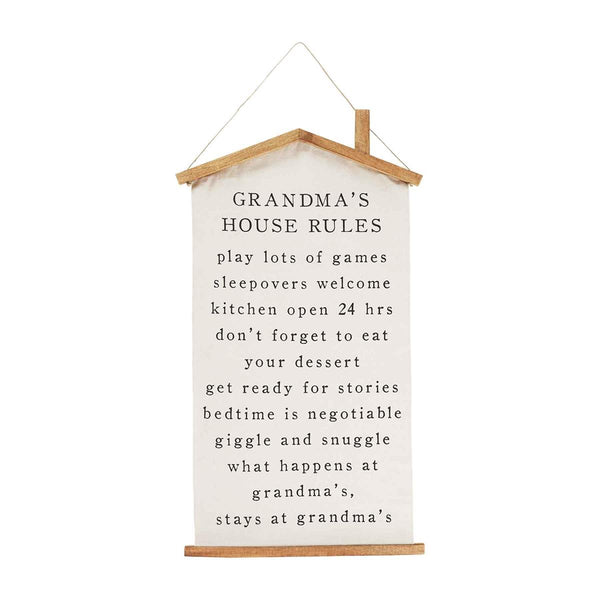 Grandma House Rules Hanger