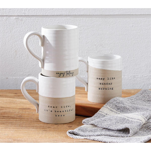 Sunday Stoneware Mug