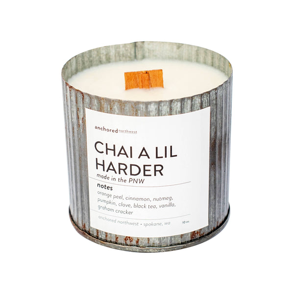 Chai A Lil Harder Wood Wick Candle