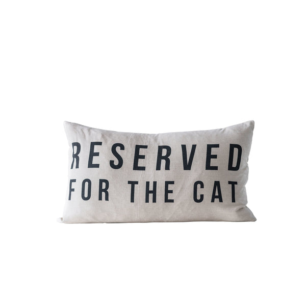 Reserved for the Cat