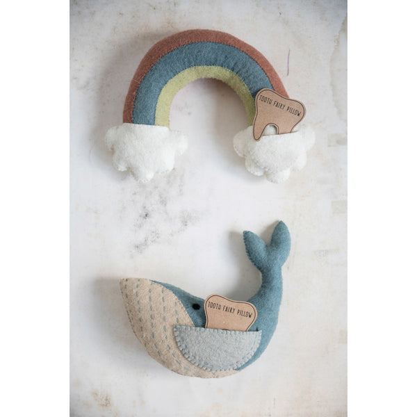 Rainbow Tooth Fairy Pillow