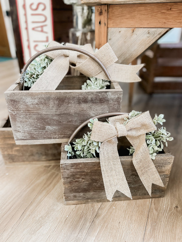 Boxwood Wreath w/ Bow