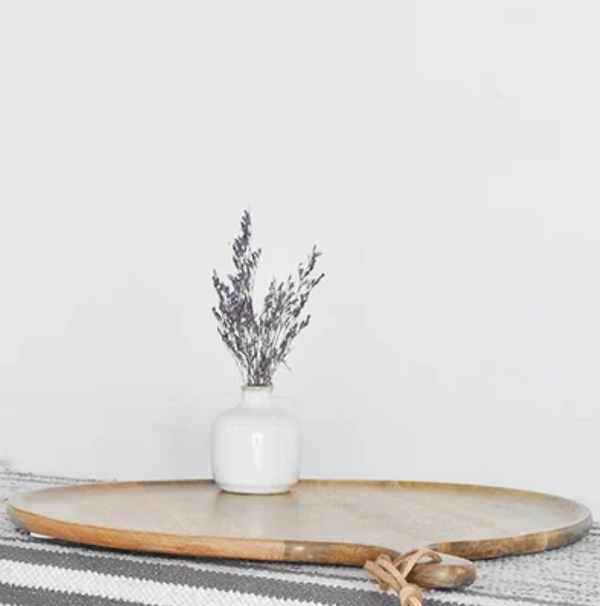 Round Wood Cutting Board