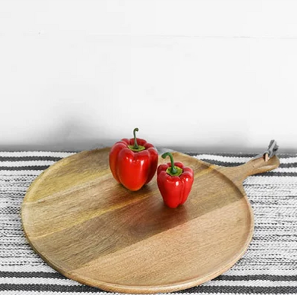 Round Wood Cutting Board