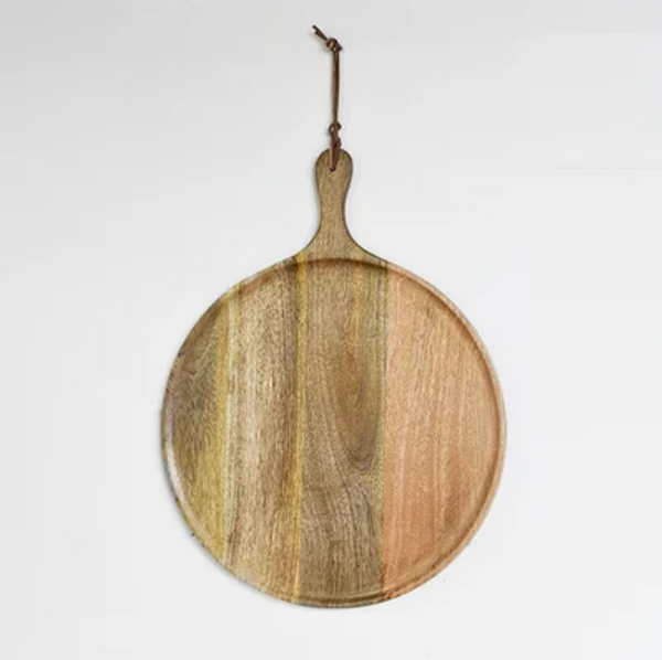 Round Wood Cutting Board