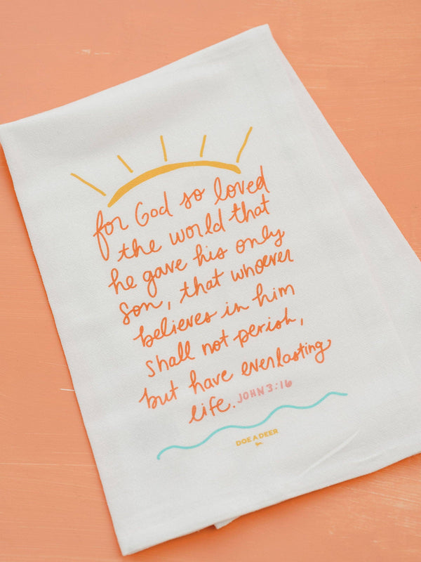 For God So Loved Towel