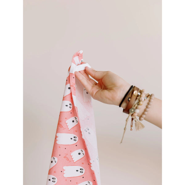 Full Pattern Ghost Flour Sack Towel