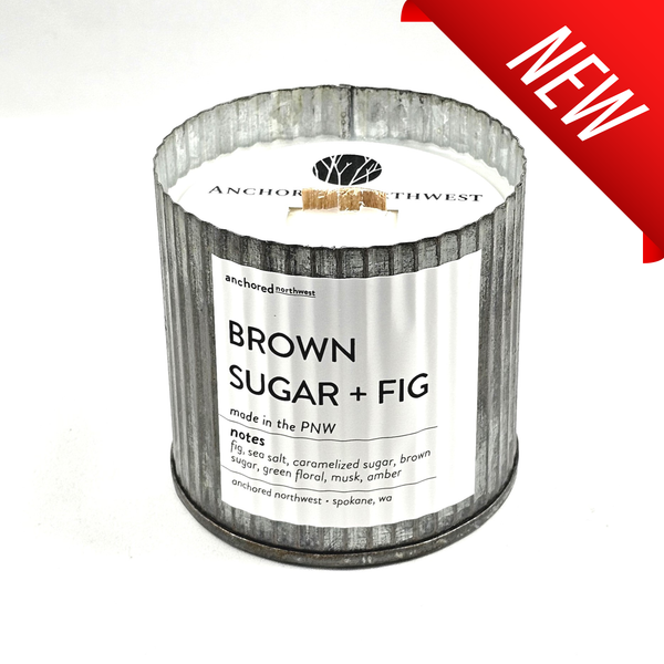 Brown Sugar + Fig Wood Wick Candle
